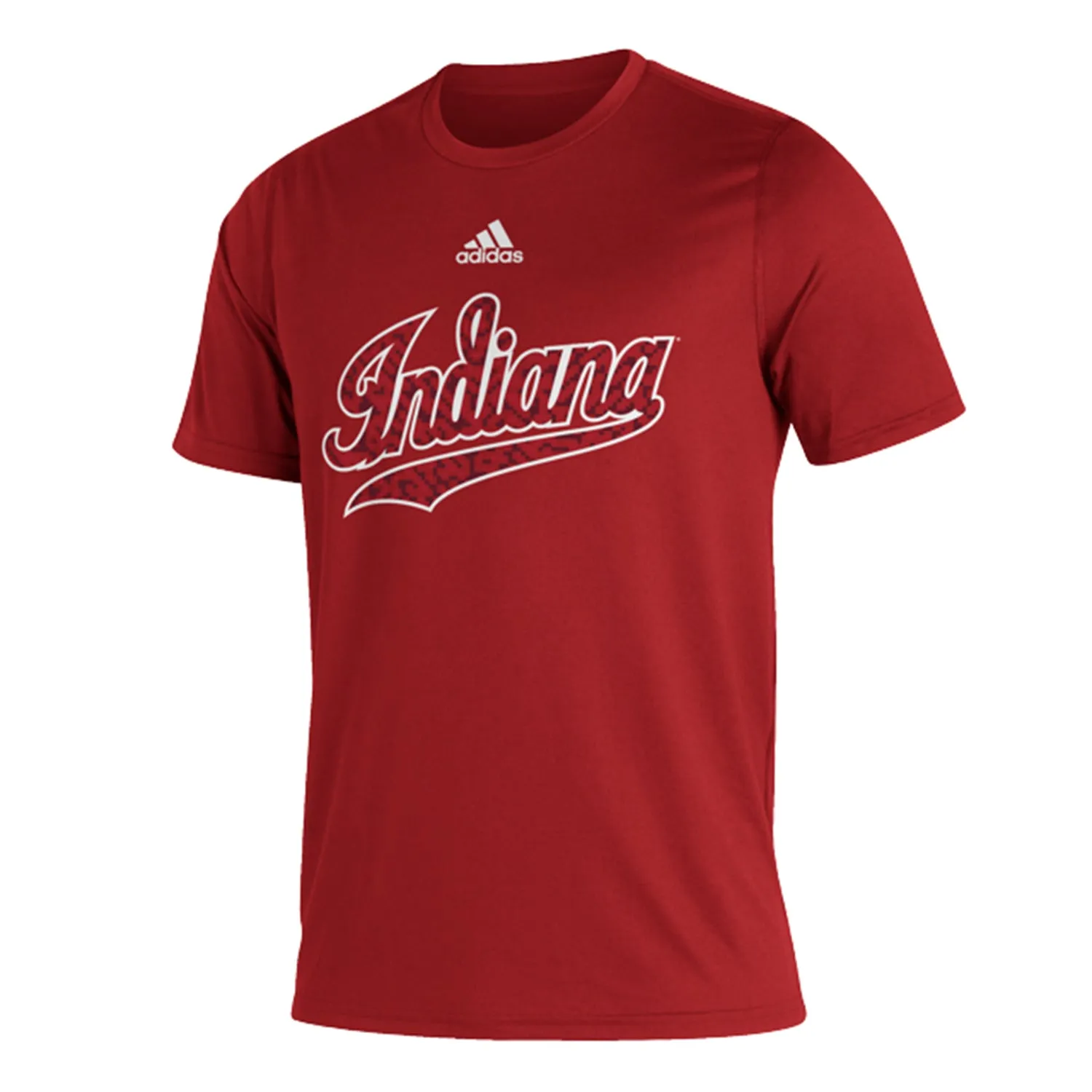 Indiana Hoosiers Adidas Script Indiana Crimson T-Shirt