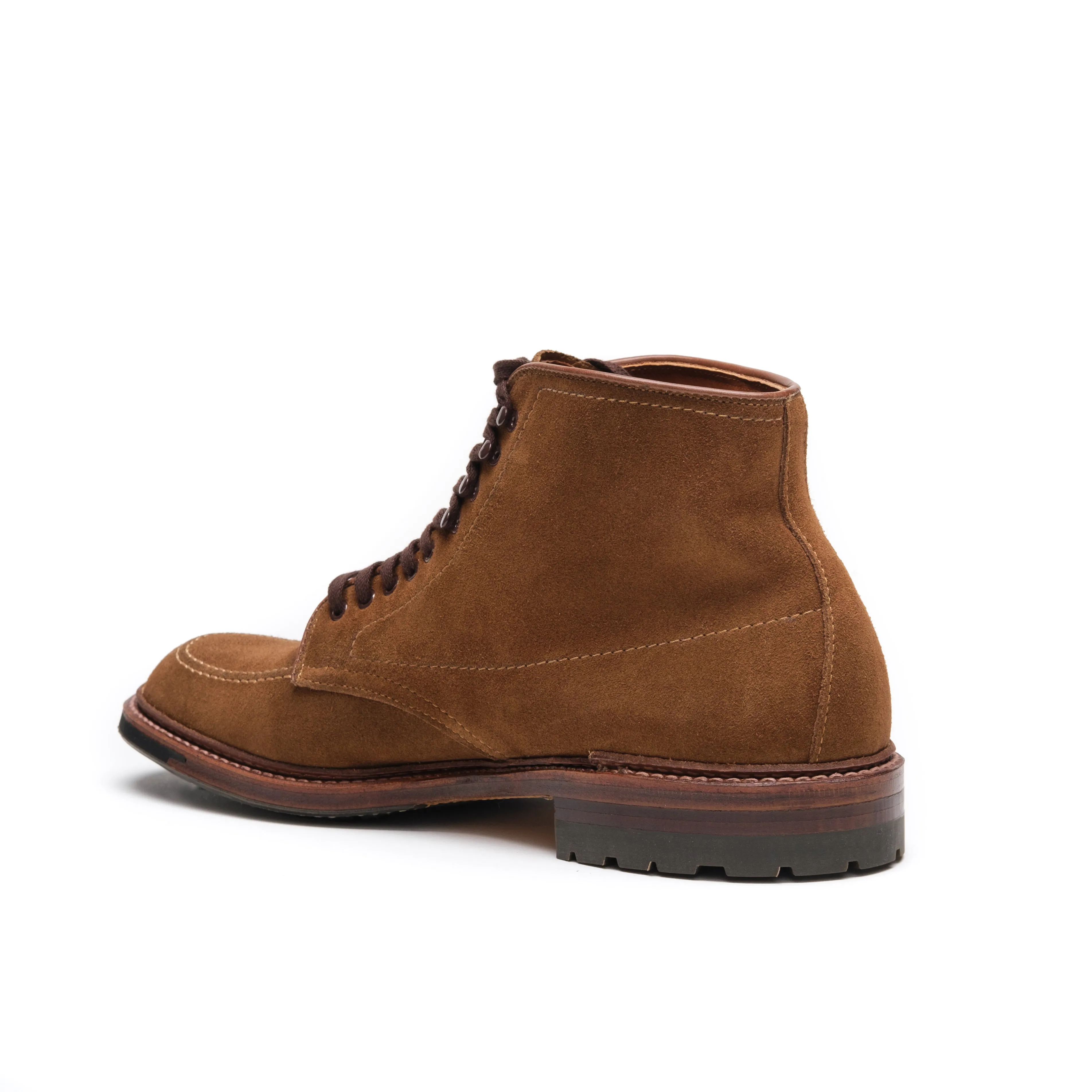 Indy Boot - Snuff Suede with Toe Stitch