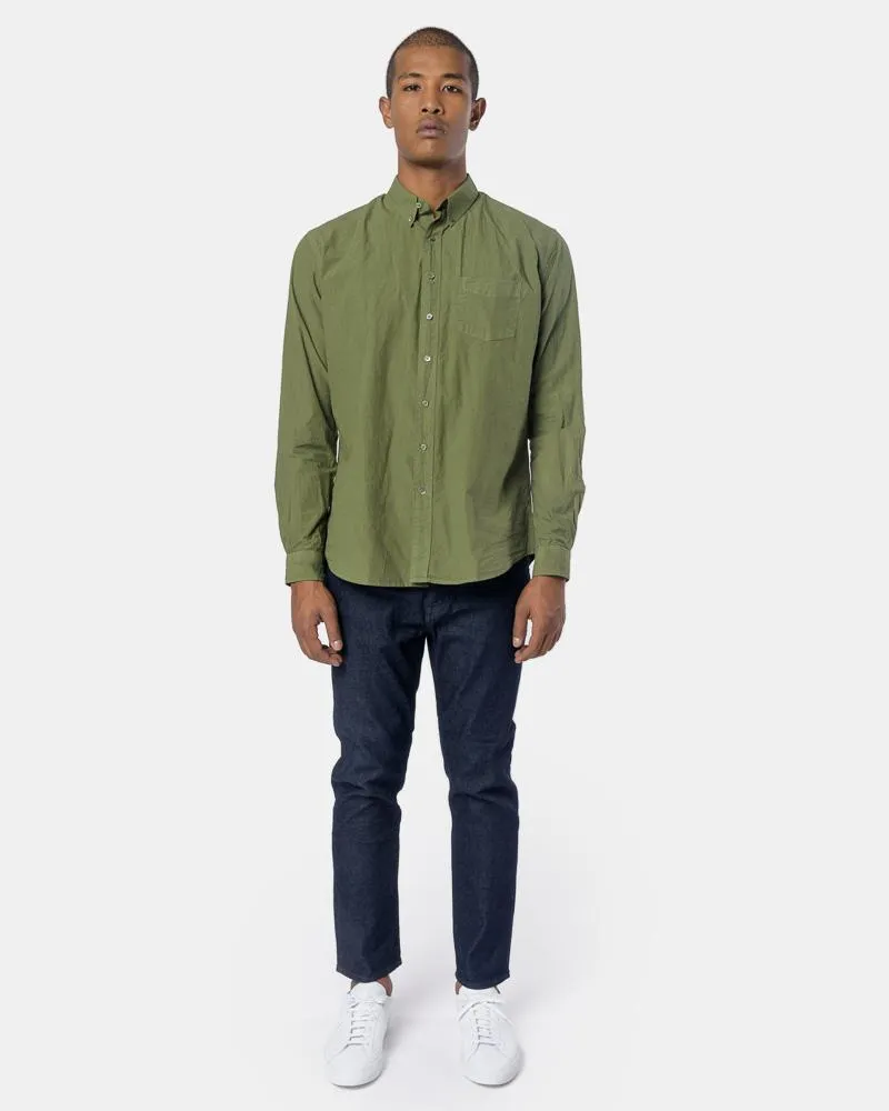 Leisure Poplin One in Military Green