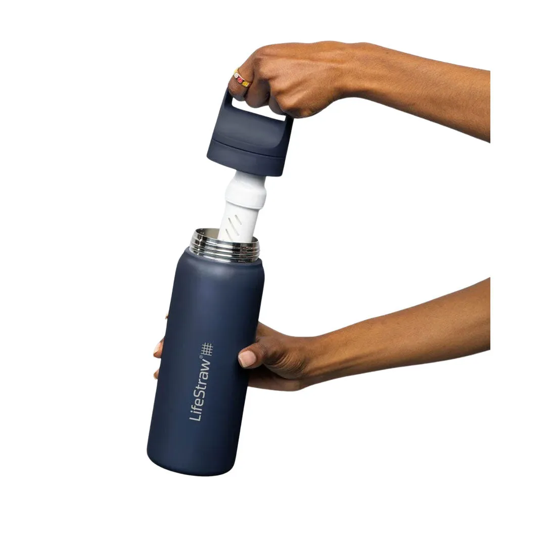 LifeStraw Vacuum Insulated Stainless Steel Water Filter Bottle 1000ml