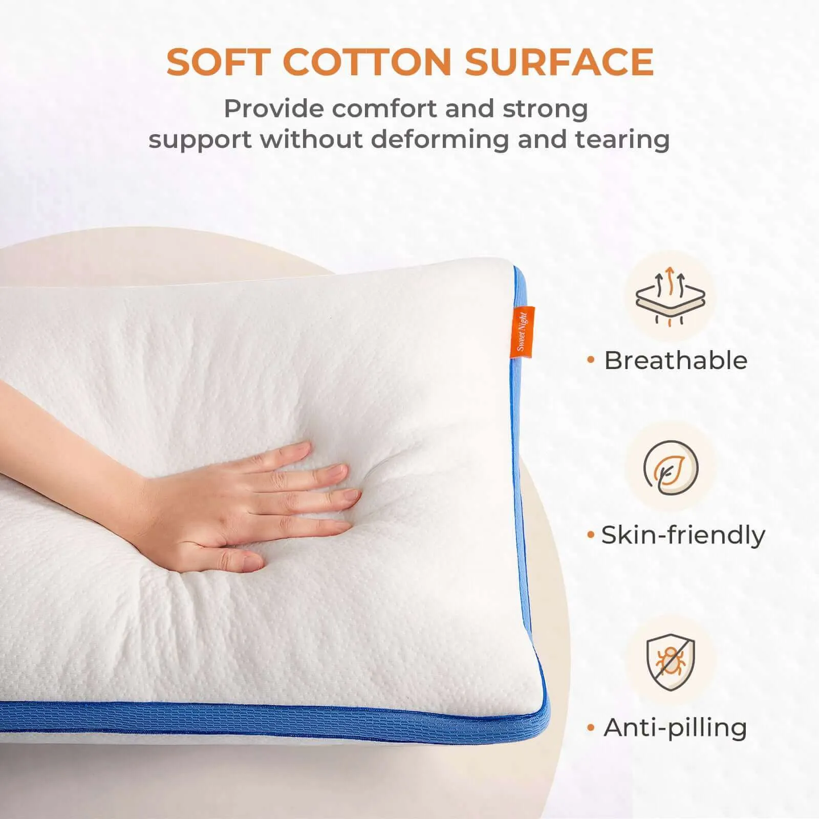 Lullaby Down Alternative & Memory Foam Pillow