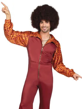 Men's Leisure Suit Disco Costume