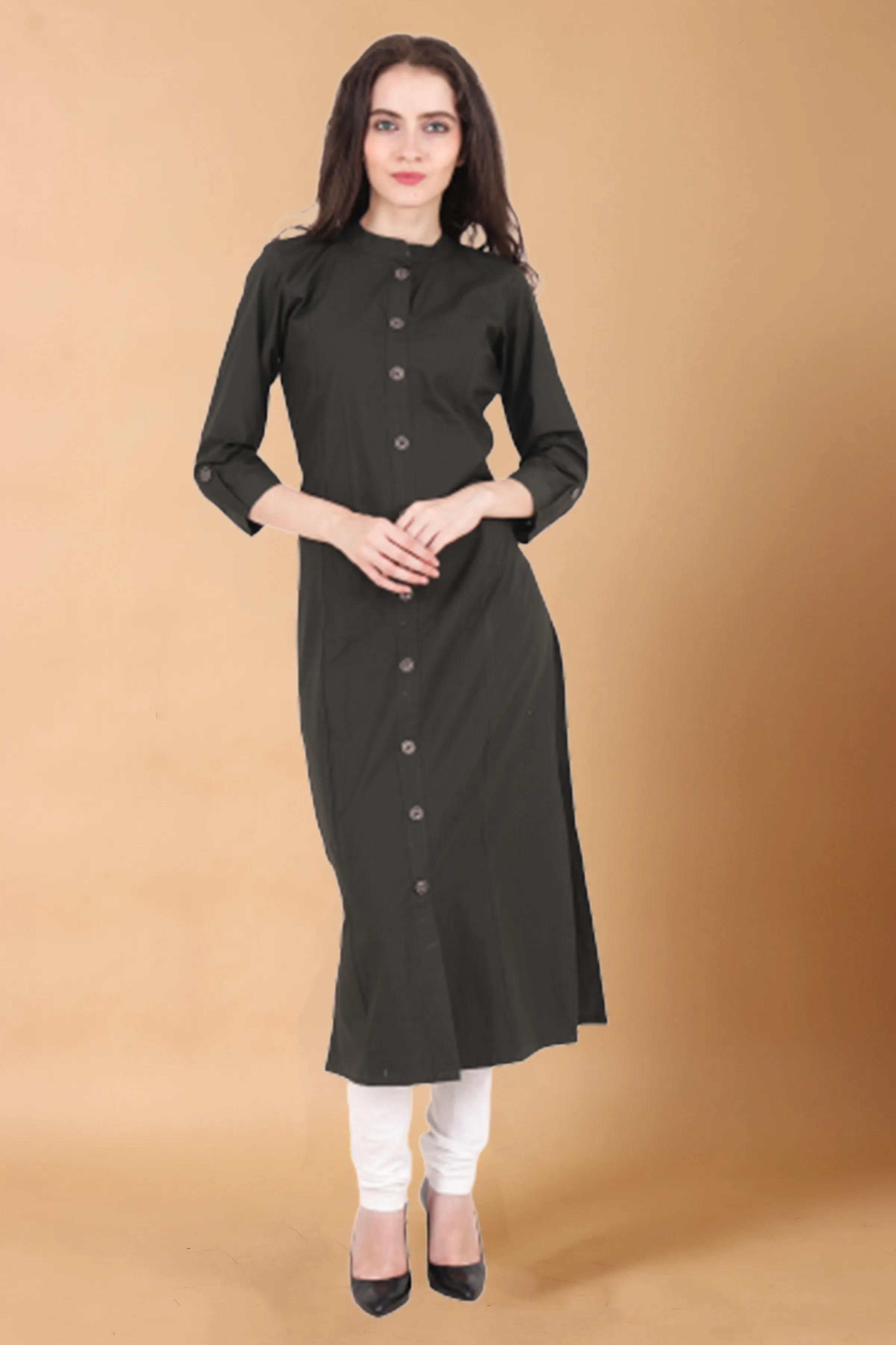 Modest Black Kurti