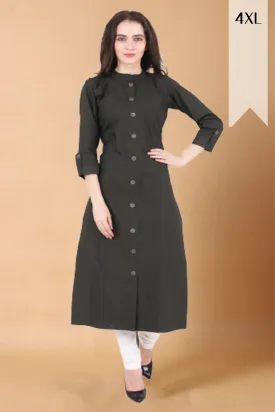 Modest Black Kurti