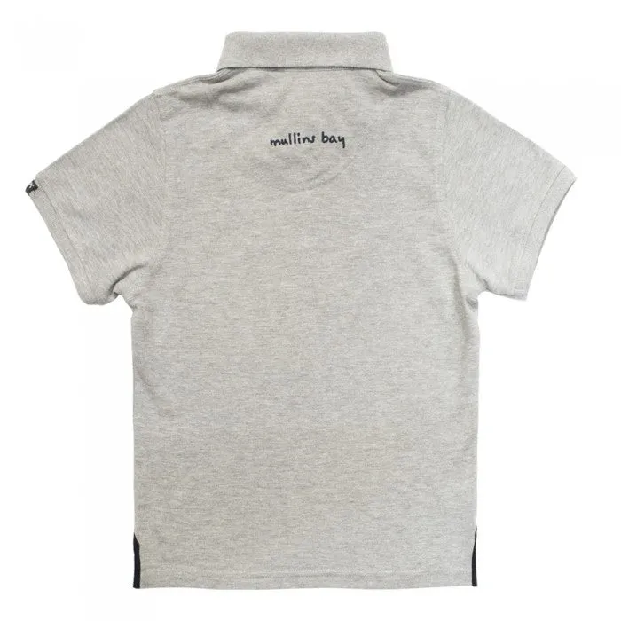 Mullins Bay Unisex Polo Shirt - Grey Marl