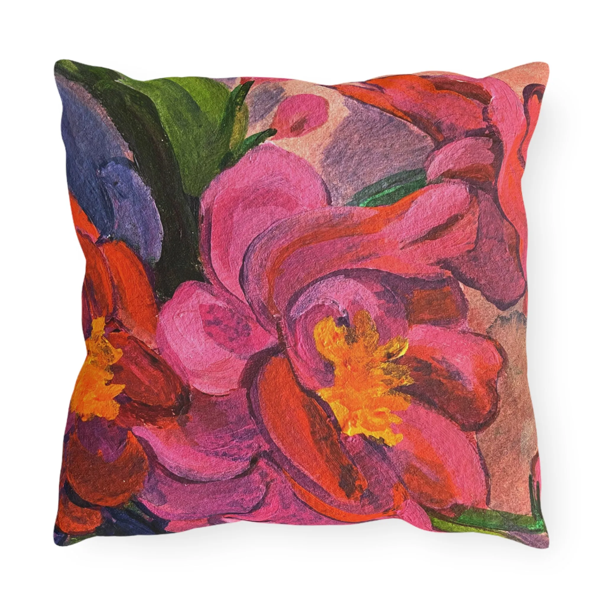 Outdoor Pillows - Pink Magnolias