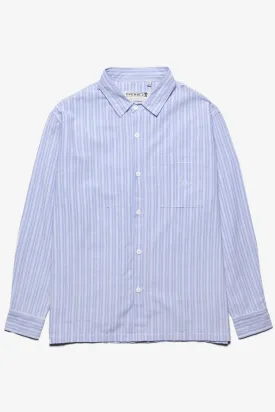 Overall Union - Box Button Down Shirt - Blue