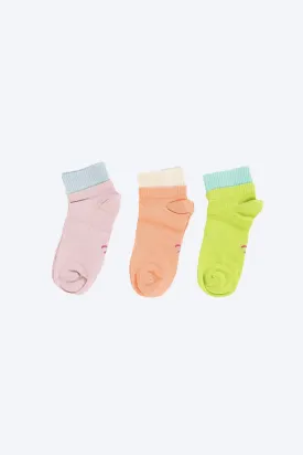 Pack of 3 Cotton Socks