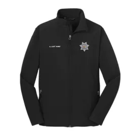 Paso Robles Police Dept. Unisex Soft Shell Jacket - EMB