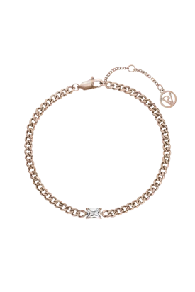 Radiant Curb Bracelet Champagne