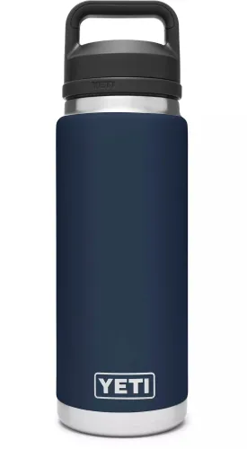 Rambler 26 oz Straw Bottle Navy