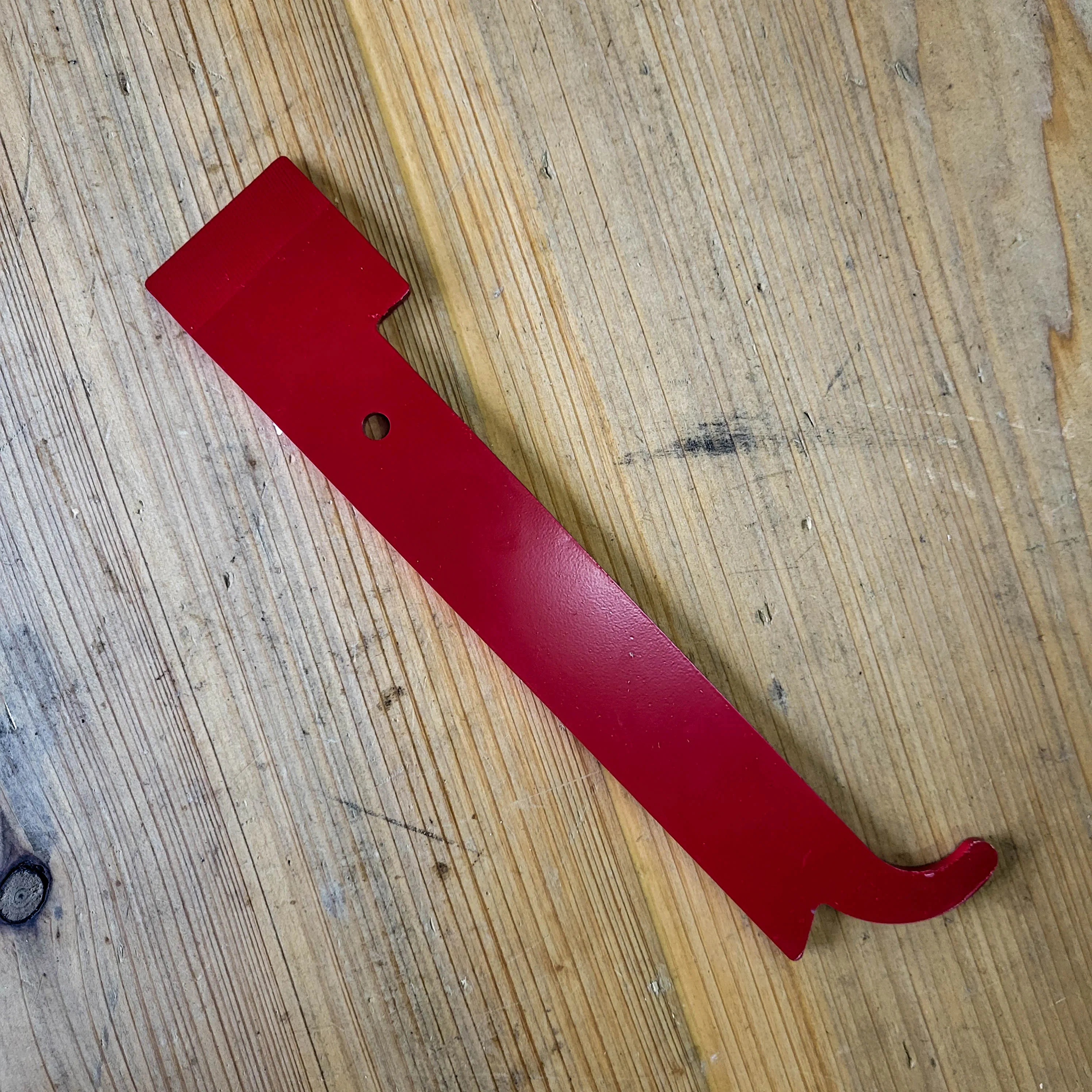 Red Heavy Duty J Hook Hive Tool