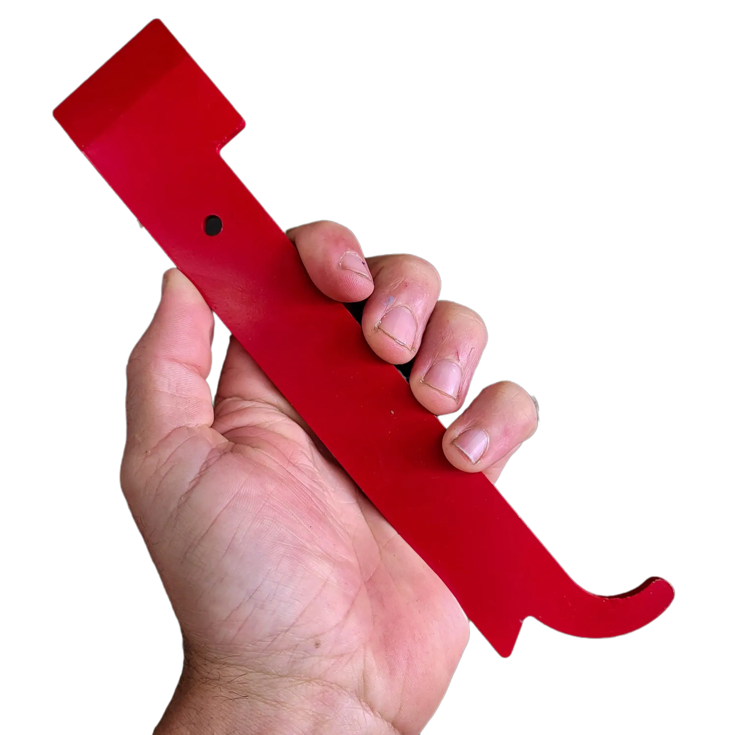 Red Heavy Duty J Hook Hive Tool