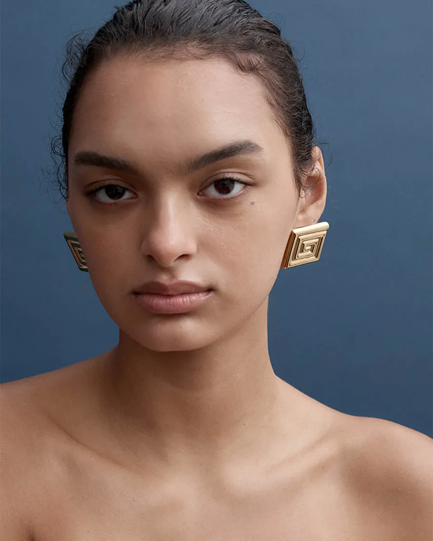 Savannah Earrings in Gold