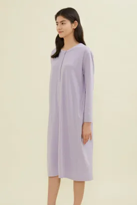 Soft Modal Snap Down Nursing Dress