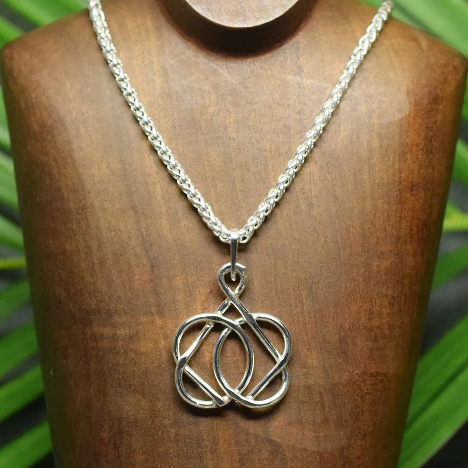 Sterling Silver Heavy Wheat Chain