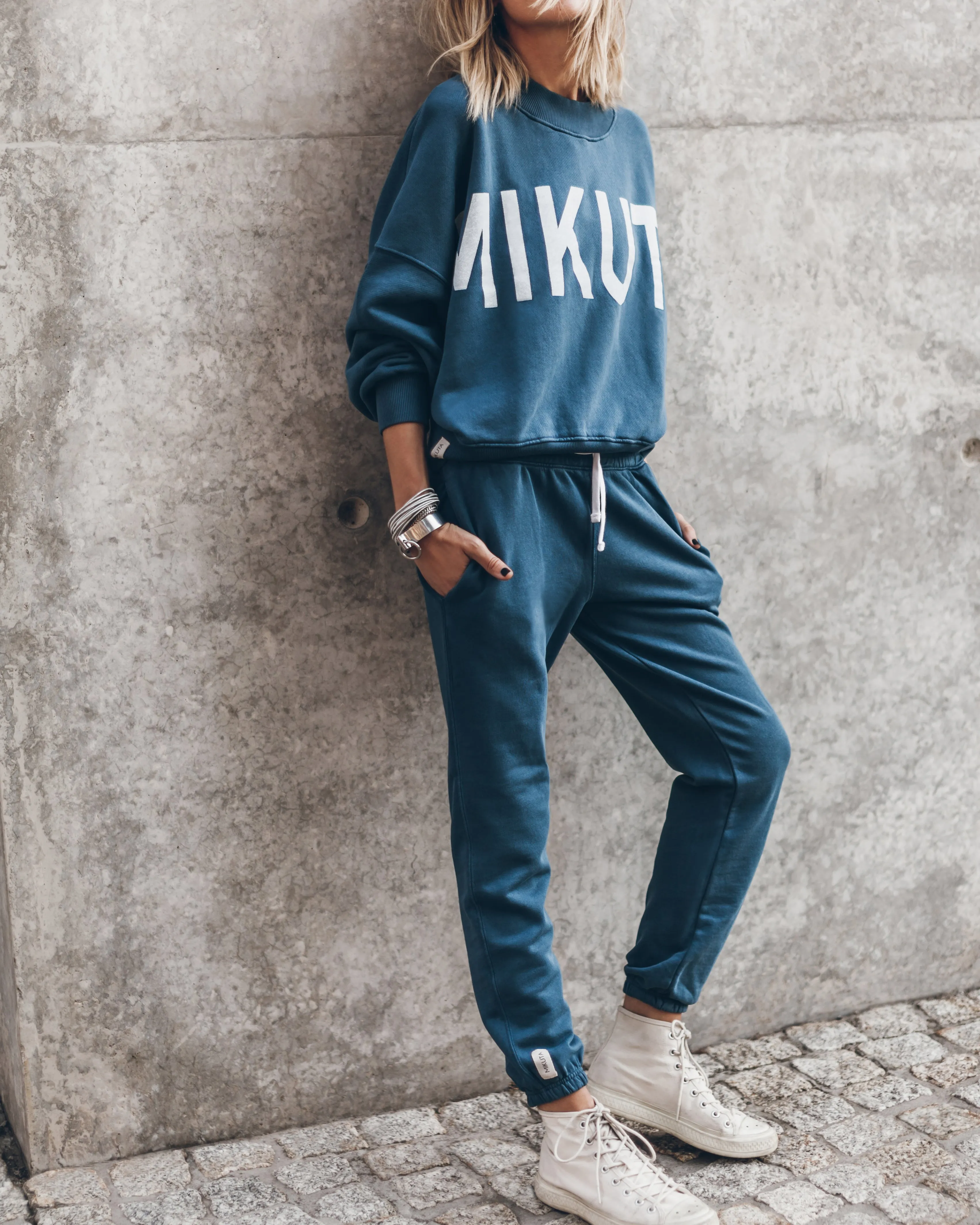 The Blue Mikuta Joggers