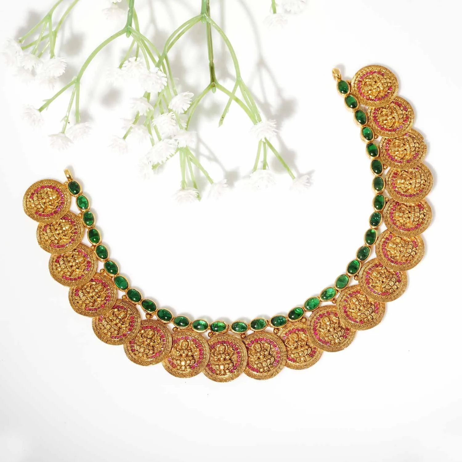 Traditional Kasumalai Necklace