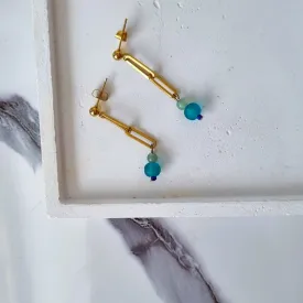 Vertical earrings