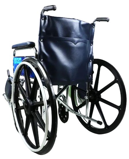 WCDE1811P 18" Deluxe Wheelchair