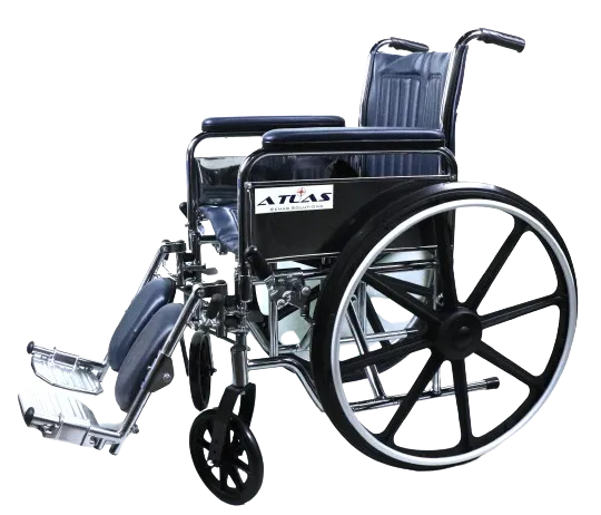 WCDE2411P 24" Deluxe Obese Wheelchair